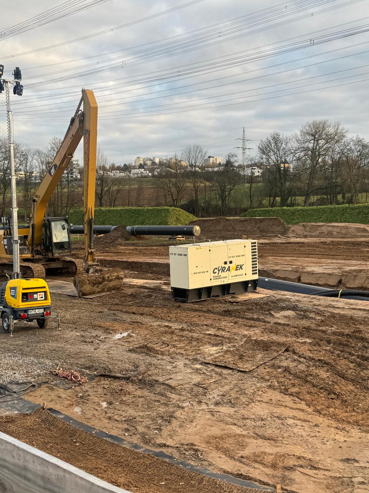 165 kVA Cyranek auf Pipeline Ludwigsburg - Alternative